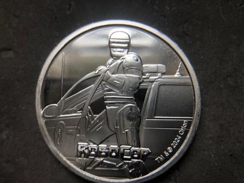 2024 Fiji - Robocop - 1 oz silver, Postzegels en Munten, Munten | Oceanië, Losse munt, Zilver, Ophalen of Verzenden