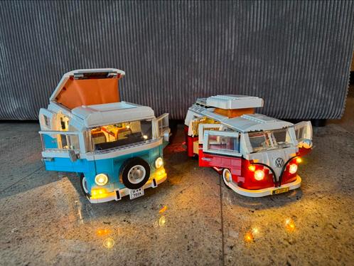 Lego Creator Volkswagen T1 + T2 met werkende verlichting!, Kinderen en Baby's, Speelgoed | Duplo en Lego, Zo goed als nieuw, Ophalen