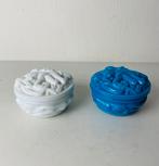 Art Deco set doosjes van Boheems glas, Ophalen of Verzenden