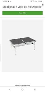 Bo camp bijzettafel, Caravans en Kamperen, Kampeermeubelen, Ophalen of Verzenden, Zo goed als nieuw, Campingstoel