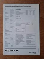 Volvo BM 1641 sheet - 1976, Ophalen of Verzenden