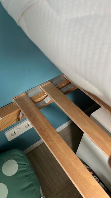 IKEA småstad bed bank lades 2x - afbeelding 4
