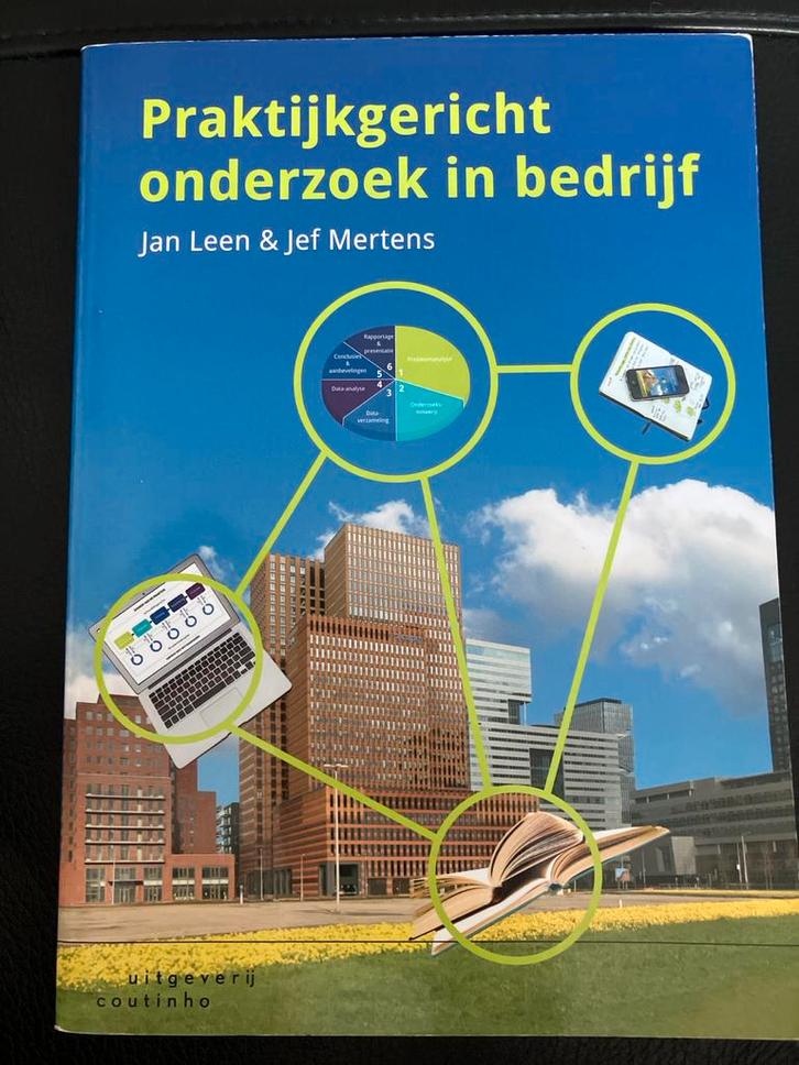 Praktijkgericht onderzoek in bedrijf, Boeken, Studieboeken en Cursussen, Zo goed als nieuw, HBO, Beta, Ophalen of Verzenden