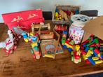 Houten Blokken,  houten treinen en ander houten speelgoed, Ophalen, Gebruikt, Overige typen