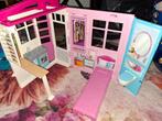 Inklapbaar barbie huis, Kinderen en Baby's, Speelgoed | Poppenhuizen, Ophalen, Gebruikt, Poppenhuis