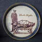 Vintage metalen Charlie Chaplin dienblad – jaren ’70, Ophalen of Verzenden, Gebruikt