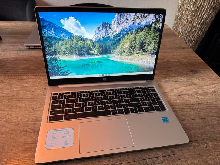 HP Chromebook 15.6 inch - Zo goed als nieuw, Computers en Software, Chromebooks, Zo goed als nieuw, 15 inch, 4 GB of minder, 32 GB of minder