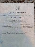 Nederlandse stafkaart mobilisatie Oost Roermond WO2, Ophalen of Verzenden, Landmacht, Nederland, Overige typen
