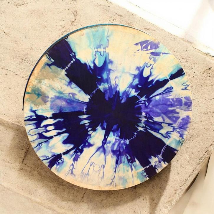 OVERGEDRAGEN Oceandrum 42 cm keelchakra, Muziek en Instrumenten, Percussie, Zo goed als nieuw, Melodische percussie, Verzenden