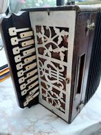 Antieke accordeon François De Denis, Muziek en Instrumenten, Accordeons, Ophalen of Verzenden, Gebruikt, Overige formaten, Overige merken
