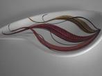 vintage aardewerk schaal 386 Italy 33cm x 15cm handmade 1950, Ophalen of Verzenden