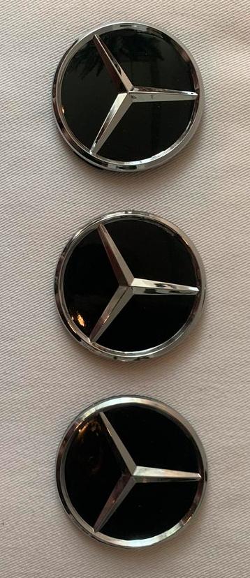 Mercedes emblemen 3 stuks Op jouw deur?? beschikbaar voor biedingen