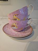 Pip Studio Floral Kop en Schotel - Nieuwstaat!, Huis en Inrichting, Ophalen of Verzenden, Zo goed als nieuw, Overige stijlen, Kop(pen) en/of Schotel(s)