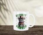 Meowdy Pawner katten mok, Ophalen of Verzenden, Nieuw, Overige stijlen, Kop(pen) en/of Schotel(s)