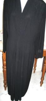 Vintage oude zwarte Oma-jurk voor carnaval, Kleding | Dames, Ophalen, Carnaval, Maat 42/44 (L), Kleding