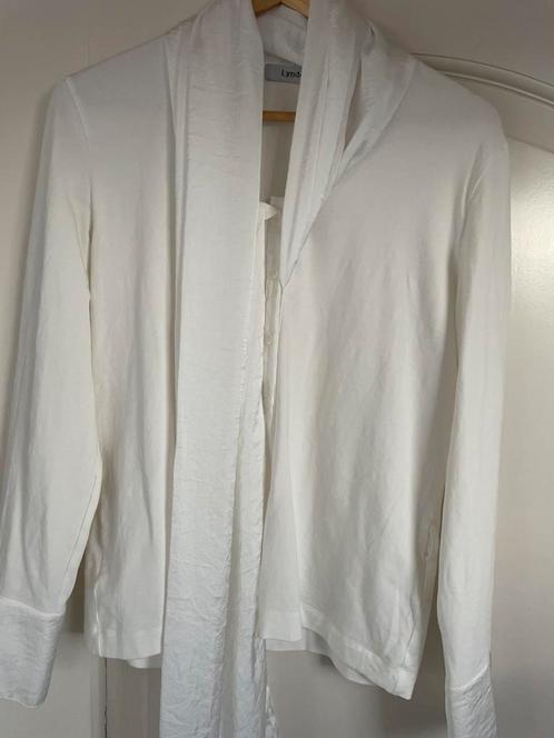 Witte Lynde Blouse, Kleding | Dames, Blouses en Tunieken, Zo goed als nieuw, Maat 42/44 (L), Wit, Ophalen of Verzenden