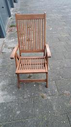 Hardhouten Tuinstoel - Jutlandia Hardwood, Ophalen, Gebruikt, Hout, Inklapbaar