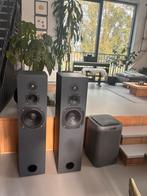 Zelfbouw High-End HiFi Speakers, Audio, Tv en Foto, Luidsprekers, Gebruikt, 120 watt of meer, Front, Rear of Stereo speakers, Ophalen