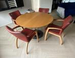 Eettafel Tafel Rond Leolux Trias, Ophalen, Gebruikt, Rond, 100 tot 150 cm