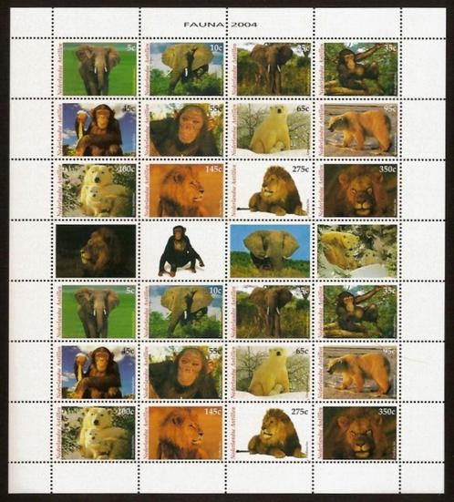 Nederlandse Antillen V1495/06 postfris Dieren 2004, Postzegels en Munten, Postzegels | Nederlandse Antillen en Aruba, Postfris