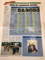 Folder wagenpark test DAF, Scania, MAN, Iveco, Volvo, MB, Ophalen of Verzenden, Gelezen, Overige merken, Onbekend