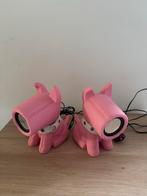 S.DOG Roze Stereo Luidsprekers, Overige merken, Ophalen of Verzenden, Zo goed als nieuw, Minder dan 60 watt