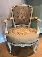 Antiek Sierstoeltje met Borduurwerk, Antiek en Kunst, Ophalen