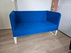 Kleun bankje blauw, Huis en Inrichting, Ophalen, Zo goed als nieuw, Tweepersoons, Minder dan 150 cm