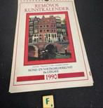 Removos. Kunst calender. 1990. €1,99, Ophalen of Verzenden, Zo goed als nieuw, Kunst, Removos