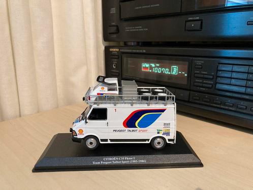 Citroën C35 Team Peugeot Talbot Sport, Hobby en Vrije tijd, Modelauto's | 1:43, Zo goed als nieuw, Auto, Overige merken, Ophalen