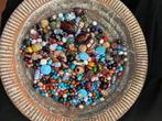 verzameling Kralen, acryl, glas, steen, lampwork, 1 kilo, Hobby en Vrije tijd, Kralen en Sieraden maken, Ophalen of Verzenden