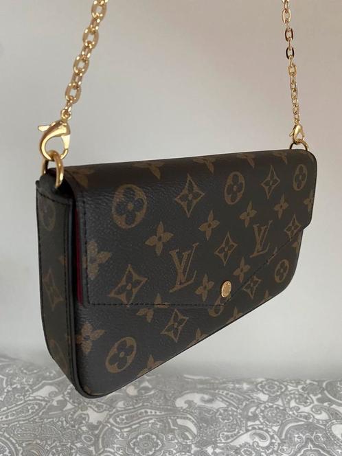 Louis Vuitton Pochette Felicie Tas Bruin, Sieraden, Tassen en Uiterlijk, Tassen | Damestassen, Nieuw, Schoudertasje, Bruin, Ophalen of Verzenden