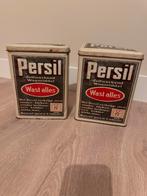 Persil vintage wasmiddelblikken 2 stuks, Verzamelen, Ophalen of Verzenden, Gebruikt, Overige merken