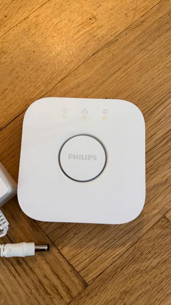 Philips Hue Bridge 2.1, Huis en Inrichting, Lampen | Hanglampen, Gebruikt, Minder dan 50 cm, Kunststof, Ophalen of Verzenden