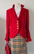 Scapa blazer kerstrood " harris tweed" 42/44, Pauw Scapa, Verzenden, Maat 42/44 (L), Jasje