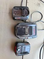 Bosch 2x 14,4 v accu, Ophalen of Verzenden, Gebruikt, Boor- en Schroefmachine