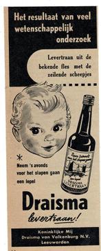 2 DRAISMA LEVERTRAAN LEEUWARDEN Advertenties 1933-1956, Verzamelen, Verzenden, Zo goed als nieuw, Overige typen
