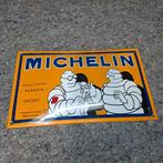 Emaille bord Michelin, Verzamelen, Ophalen of Verzenden, Zo goed als nieuw, Reclamebord
