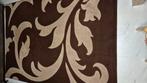 Vloerkleed 200 X 280CM, Donker bruin en beige, Ophalen, Zo goed als nieuw