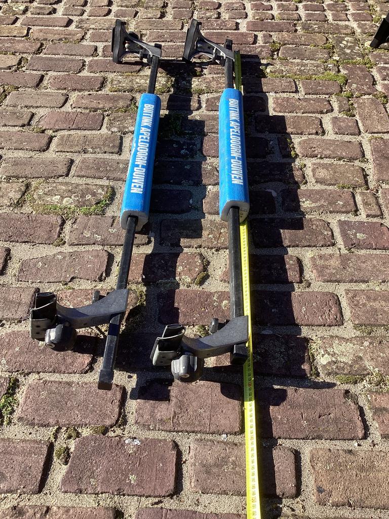 Verstelbare dakdragers tot 130 cm breed, Auto diversen, Dakdragers, Ophalen, Gebruikt