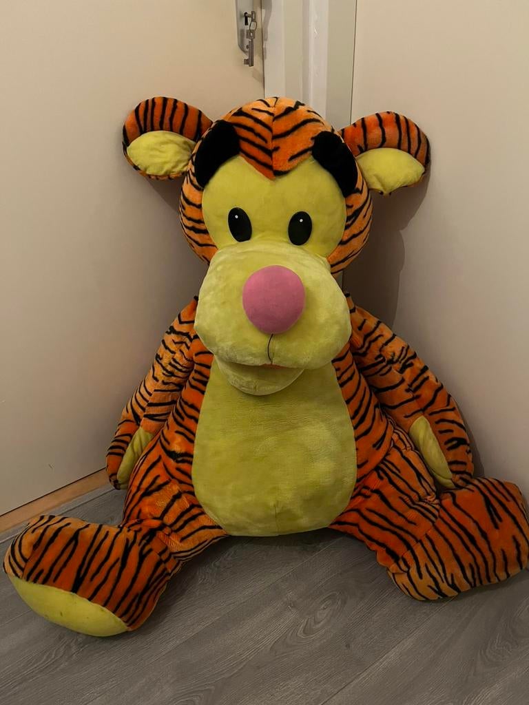 Disney tijgertje 100cm knuffel groot leuk voor kids, Ophalen of Verzenden, Zo goed als nieuw, Overige typen