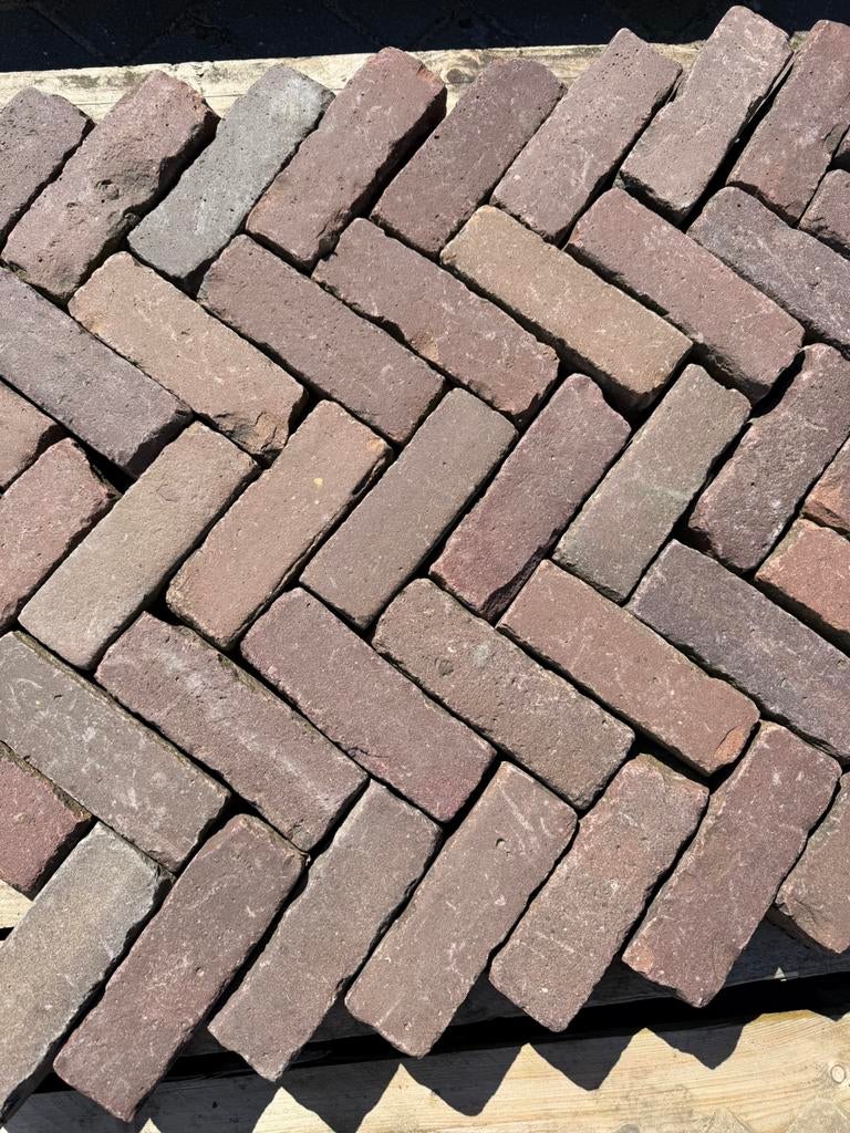 Gebakken dikformaat 20x7x9 cm, Tuin en Terras, Tegels en Klinkers, Ophalen, Zo goed als nieuw, Keramiek, Klinkers