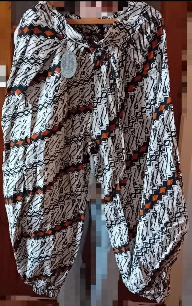 Batik Jogger Balon Broek - Pekalongan Indonesië, Maat 38/40 (M), Overige kleuren, Nieuw, Ophalen of Verzenden