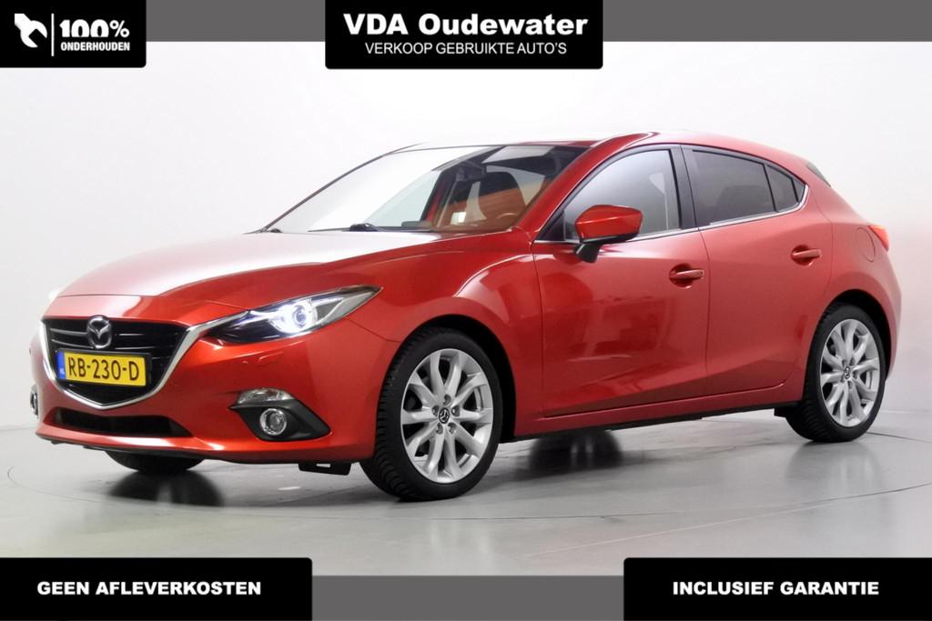 Mazda 3 2.0 HP 165pk GT-M, Auto's, Mazda, 1195 kg, Gebruikt, Zwart, 4 cilinders