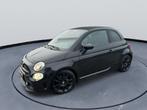 Fiat 500 C 1.4 T-Jet Abarth Turismo Cabriolet Lederen bekled, Auto's, Voorwielaandrijving, Gebruikt, 4 cilinders, Cabriolet