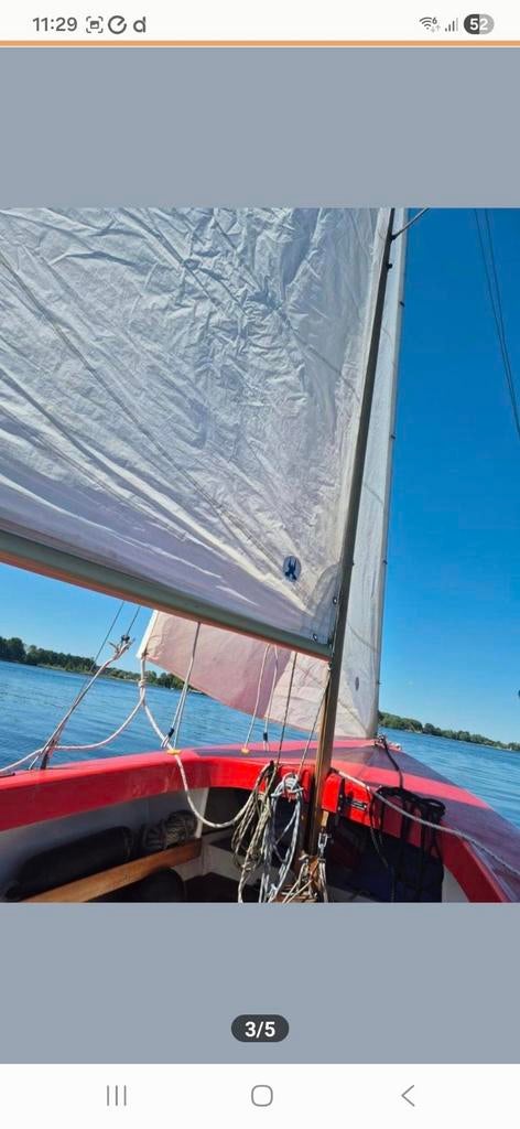 Zeilboot midzwaardboot Spanker Flying Arrow met Trailer, Ophalen, Minder dan 15 m²