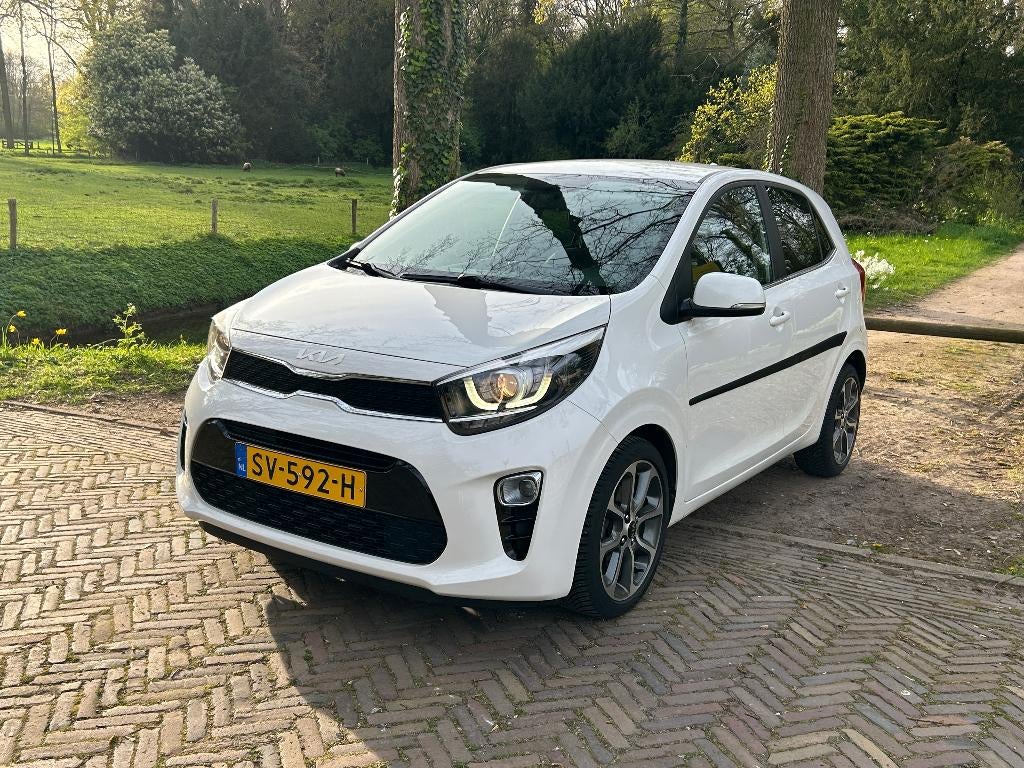 Kia Picanto 1.0 CVVT Design Edition | Camera | Carplay | LED, Auto's, Voorwielaandrijving, Euro 6, 4 stoelen, Wit
