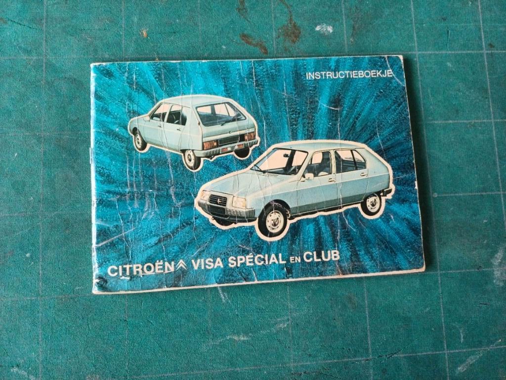 Instructieboekje CITROËN VISA SPECIAL en CLUB, Auto diversen, Handleidingen en Instructieboekjes, Ophalen of Verzenden