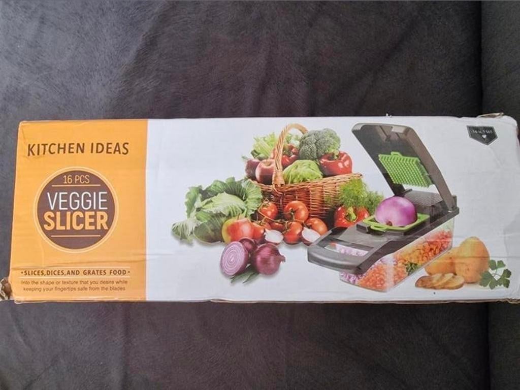 16 delig multifunctionele groentensnijder, Ophalen of Verzenden, Nieuw