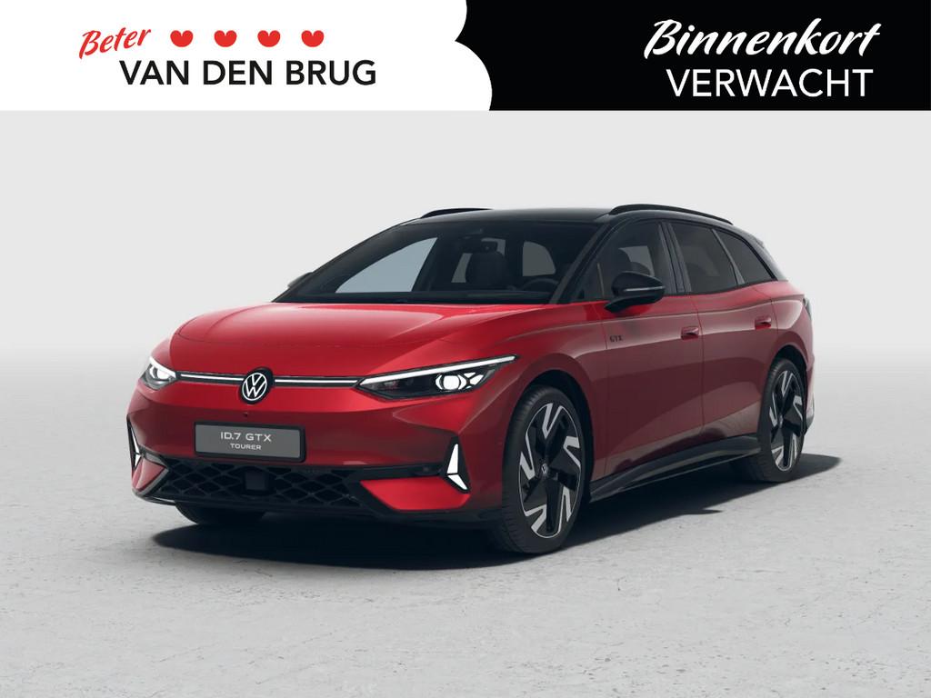 Volkswagen ID.7 Tourer GTX Limited Edition 86 kWh 340 PK | 2, Auto's, Volkswagen, 2240 kg, Zwart, 585 km, 340 pk